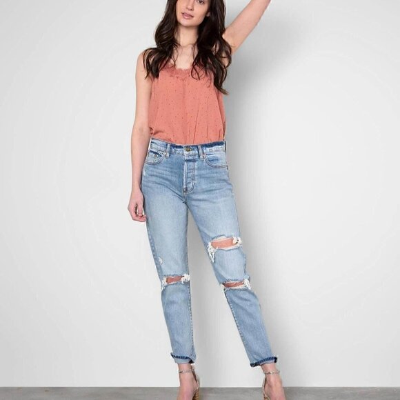 PISTOLA Nico High Rise Mom Ankle Straight Jean - Size 28 - Picture 1 of 5